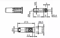 4mm Banana Socket, Screw Connection